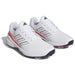 adidas ZG23 Golf Shoes in White, Collegiate Navy and Bright Red Trim