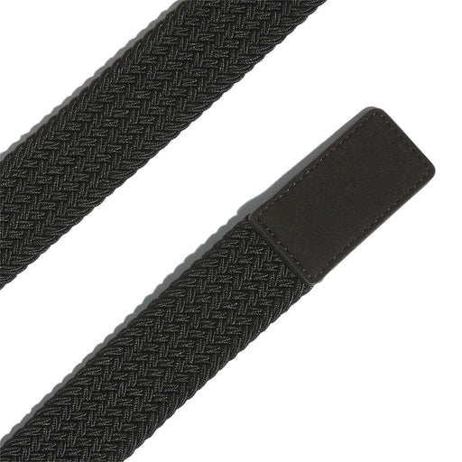 adidas 2023 Braided Stretch Belt Black Strap