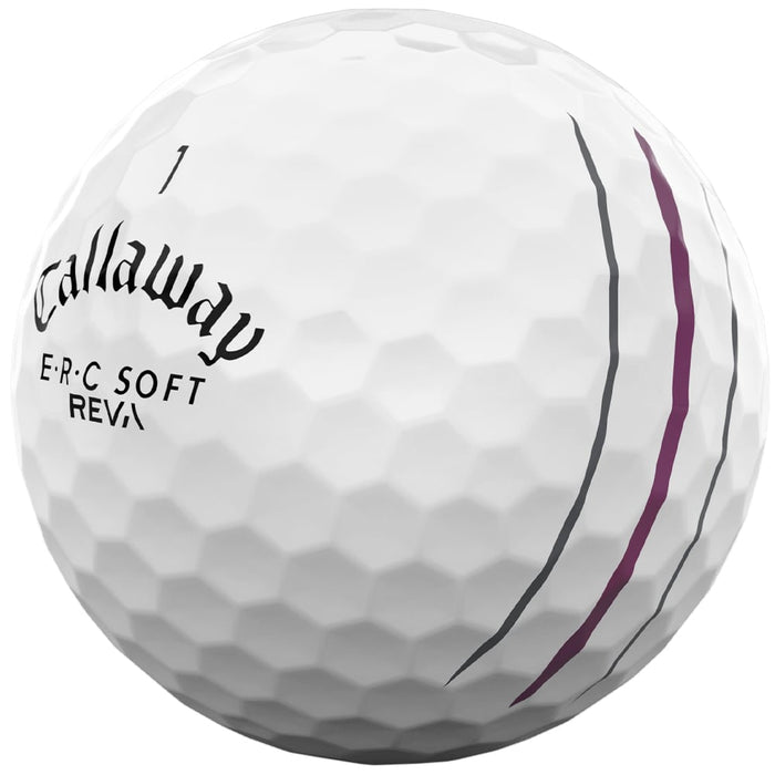 Callaway 2023 E.R.C Soft REVA Ladies Golf Balls