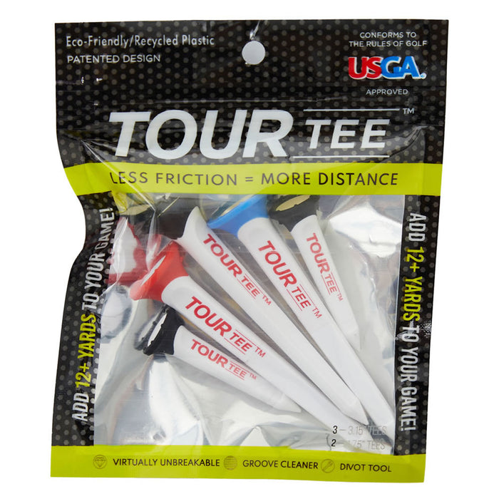 TOUR Tee Combo Pack Golf Tees