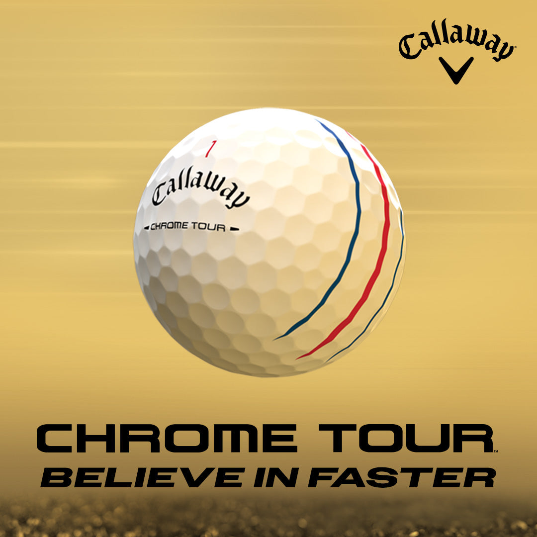 Callaway 2026 Chrome Golf Balls - Believe In Faster