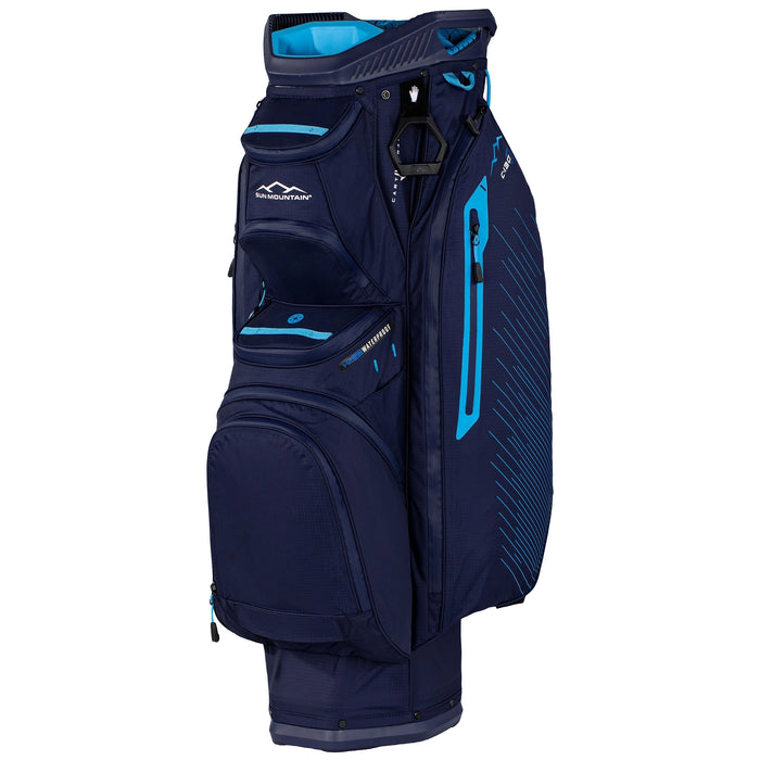 Sun Mountain 2027 C130 H2NO Waterproof Cart Bag - Navy/Ice Blue