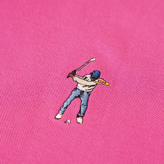 Eastside Golf 2026 Tip Pique Polo Shirt - Fuschia