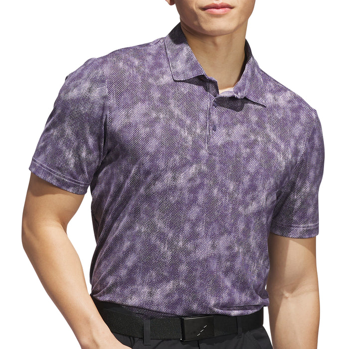 adidas 2025 Ultimate365 Textured Print Polo Shirt