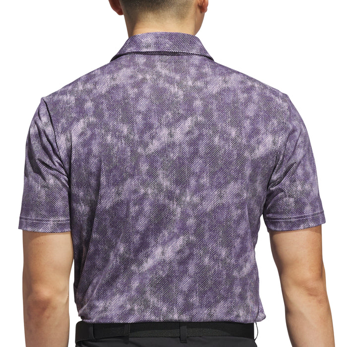 adidas 2025 Ultimate365 Textured Print Polo Shirt