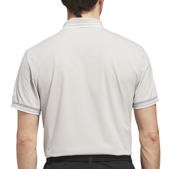 adidas 2026 Climacool Knit Polo Shirt - Wonder Alumina