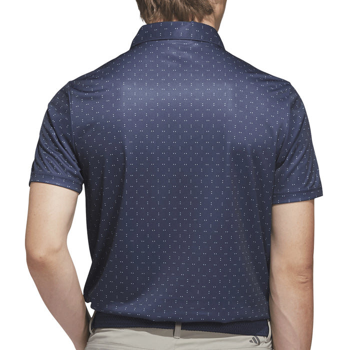 adidas 2026 Performance Textured Print Polo Shirt