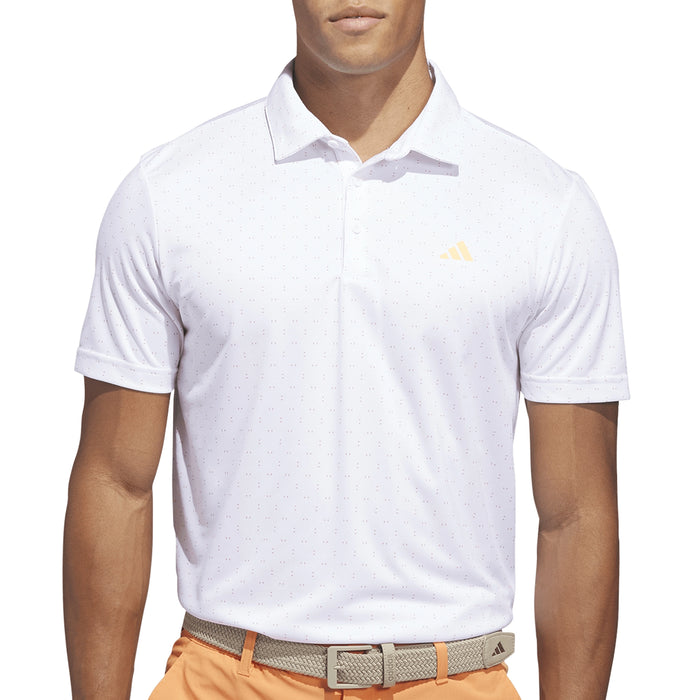 adidas 2026 Performance Textured Print Polo Shirt
