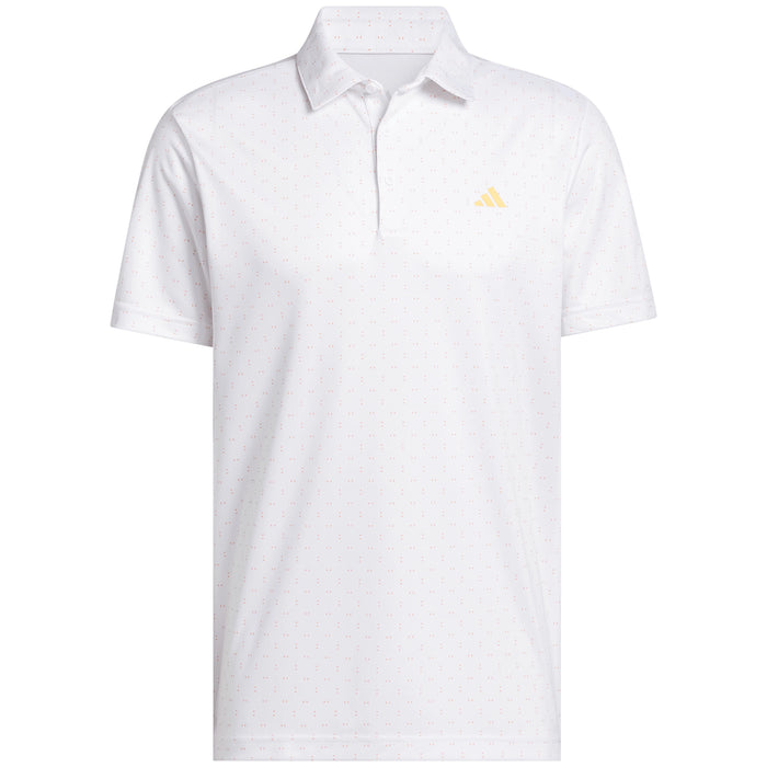 adidas 2026 Performance Textured Print Polo Shirt