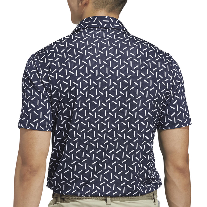 adidas 2026 Ultimate365 Mesh Print Climacool Polo Shirt