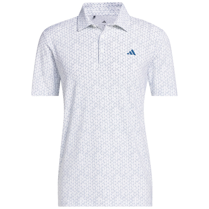 adidas 2026 Ultimate365 Mesh Print Polo Shirt - White/Dupe