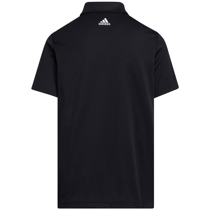 adidas Junior 3-Stripe Polo Shirt