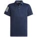 adidas Boys 3-Stripes Polo Shirt in Navy