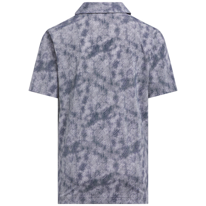 adidas Junior Boys 2025 Performance Textured Print Polo Shirt