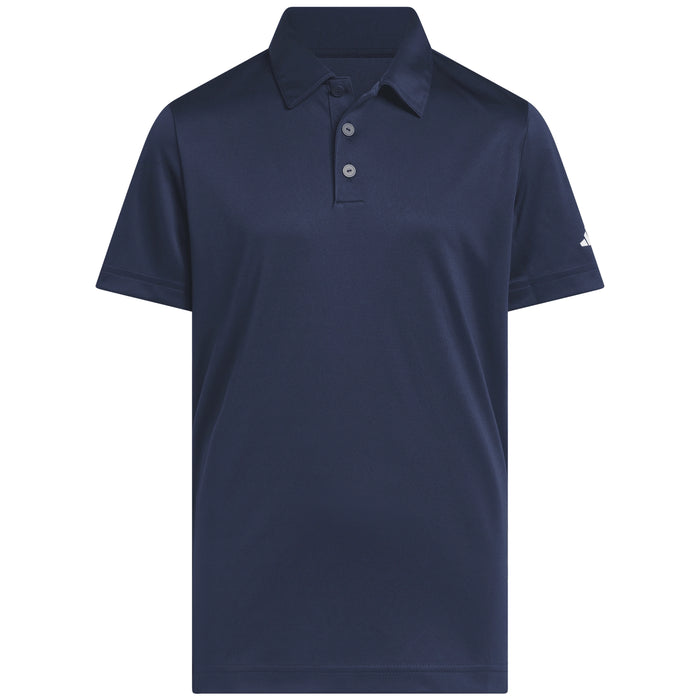 adidas Junior Boys 2026 Performance Short Sleeve Polo Shirt