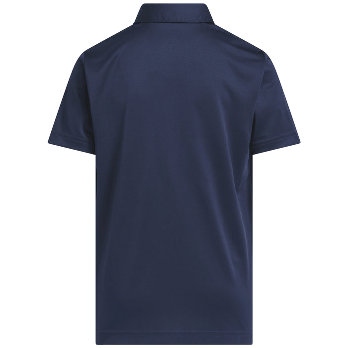 adidas Junior Boys 2026 Performance Short Sleeve Polo Shirt
