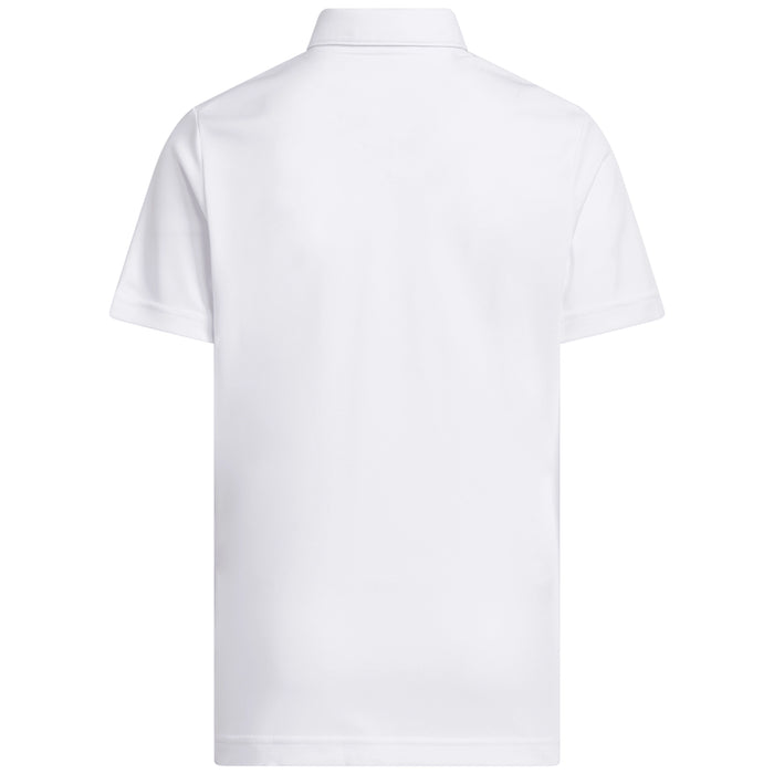 adidas Junior Boys 2026 Performance Short Sleeve Polo Shirt