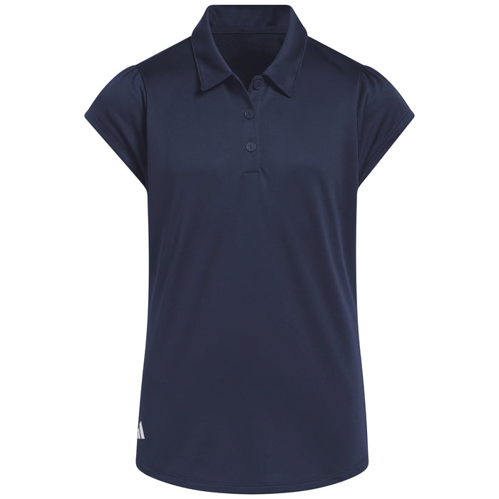 adidas Junior Girls 2026 Performance Solid Polo Shirt