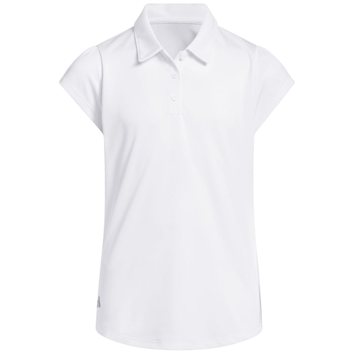 adidas Junior Girls 2026 Performance Solid Polo Shirt