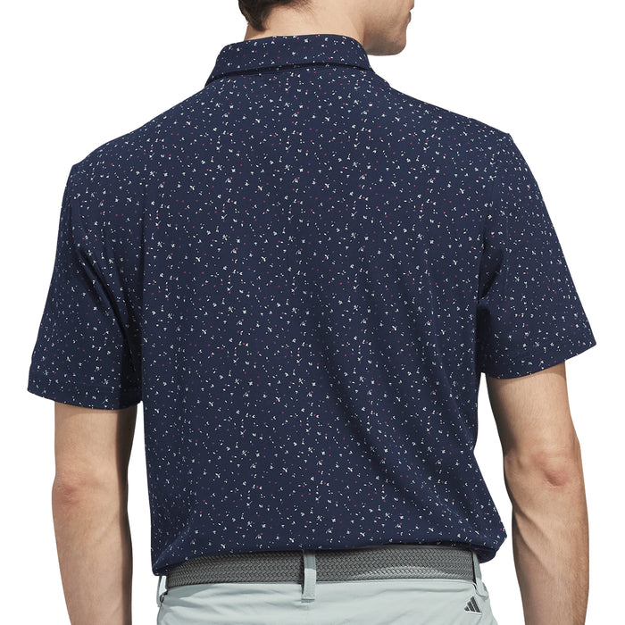 adidas 2026 Ultimate365+ Climacool Butterspun Break Out Print Polo Shirt