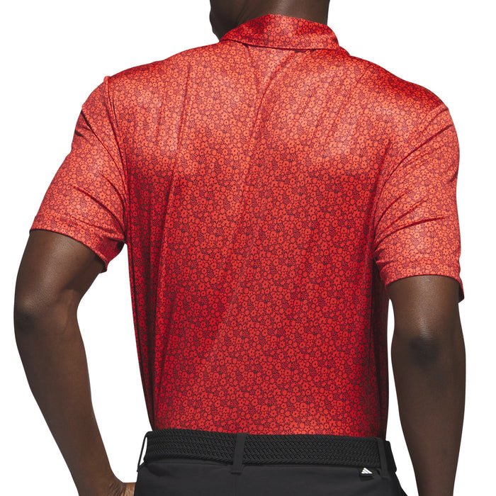 adidas Ultimate365 Allover Print Golf Polo Shirt