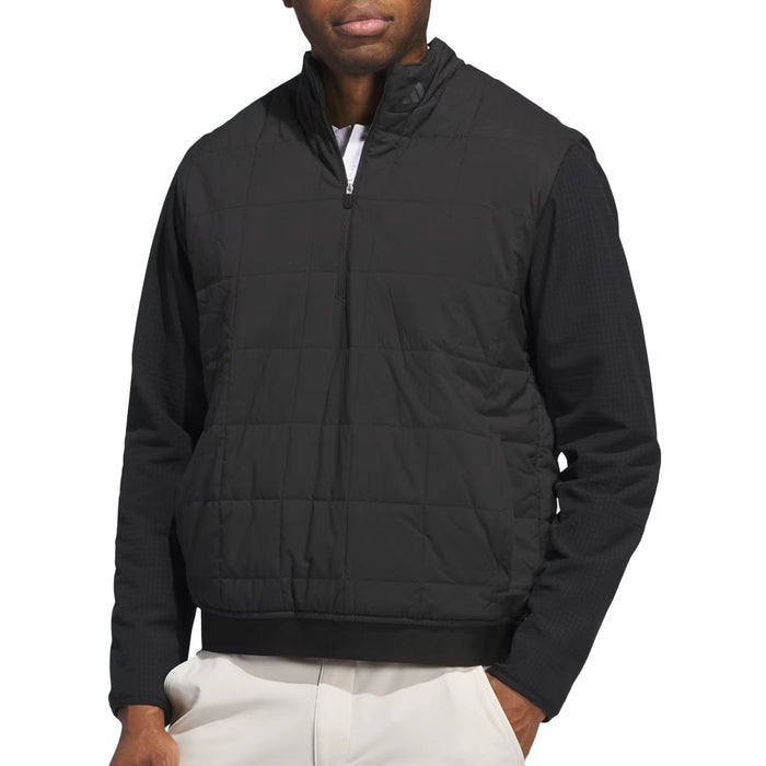 adidas Ultimate365 Quilted DWR Half Zip Pullover