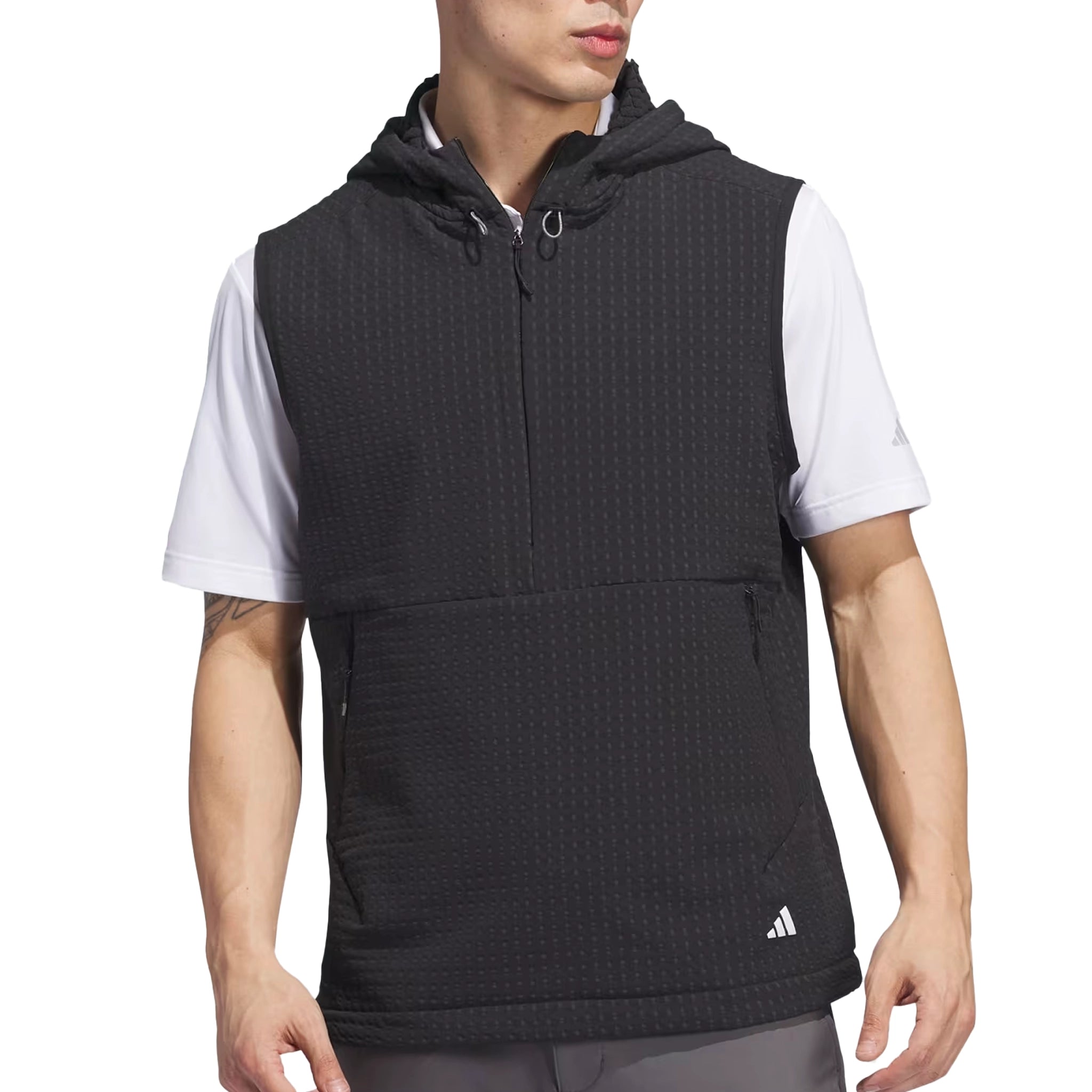 adidas Ultimate365 Tour Wind.Rdy Half Zip Vest Black S