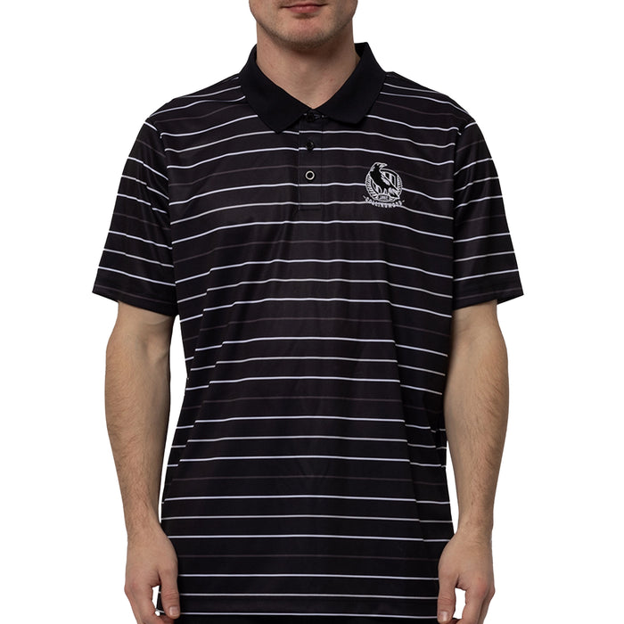 AFL 2025 Striped Polo Shirt