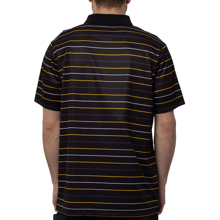 AFL 2025 Striped Polo Shirt