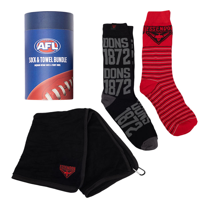 AFL Sock and Towel Gift Pack
