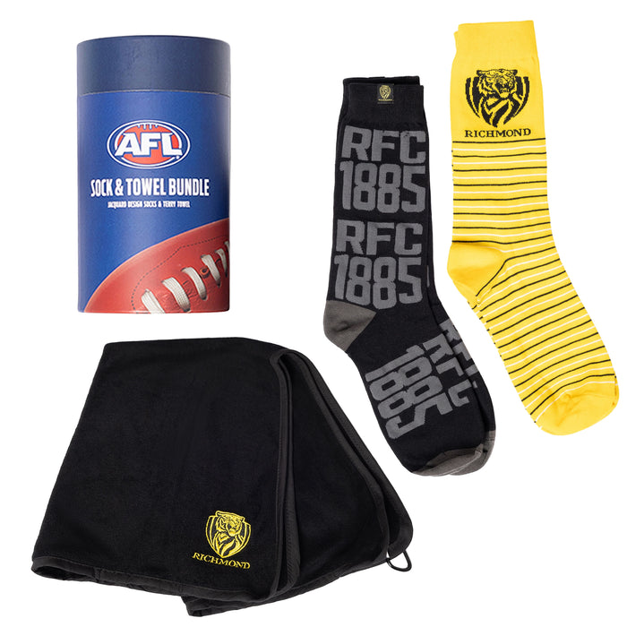 AFL Sock and Towel Gift Pack