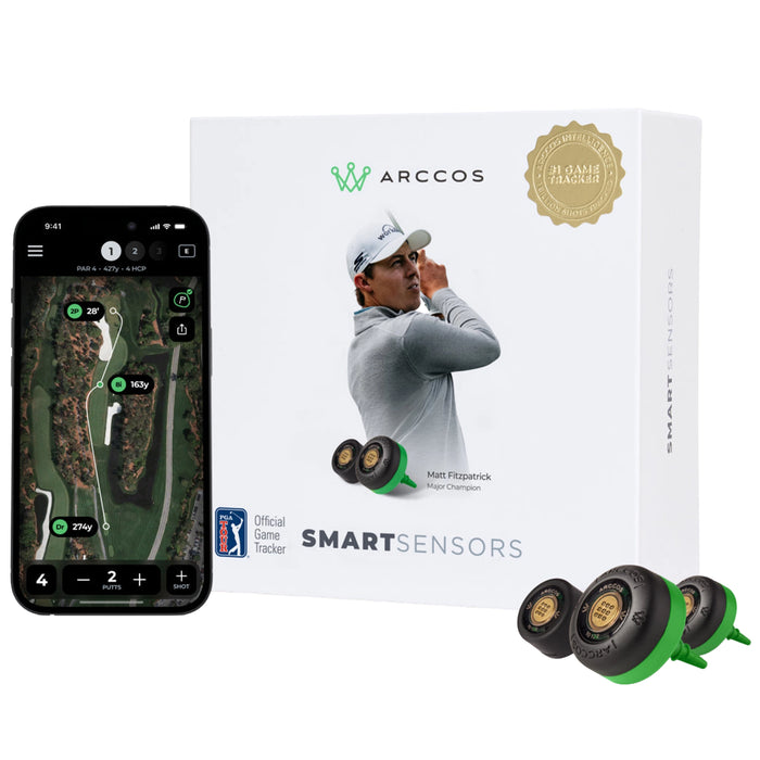 Arccos Rangefinder Bundle (Smart Laser Rangefinder & Smart Sensors)