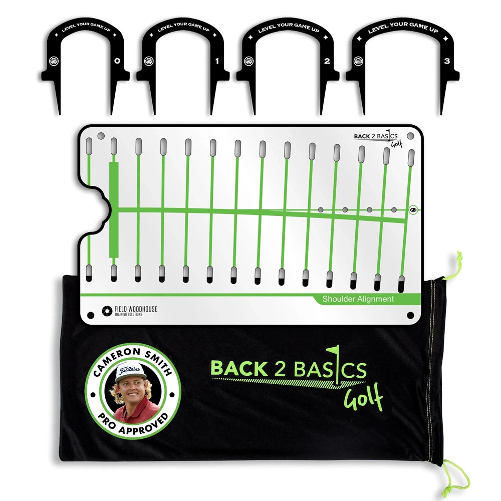 Back 2 Basics Pro Path Putting Mirror with Gates — The House of Golf