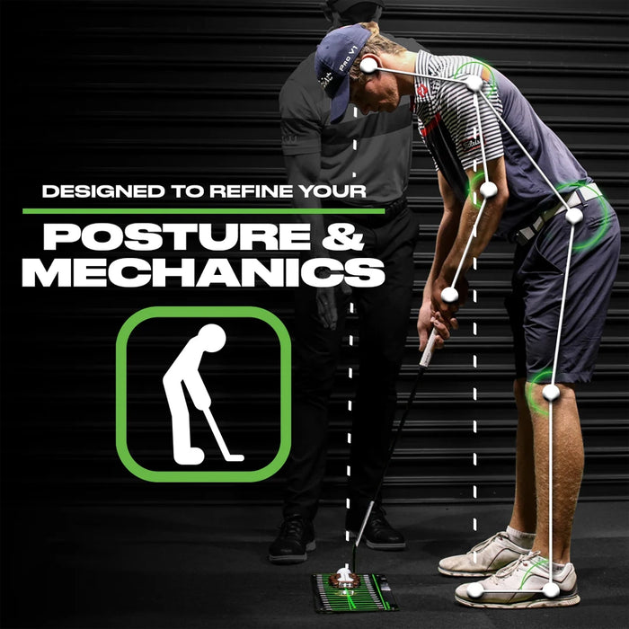 Back 2 Basics Pro Path Putting Mirror with Gates — The House of Golf Back 2 Basics Pro Path Putting Mirror with Gates — The House of Golf