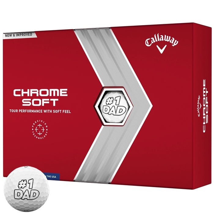 Callaway Chrome Soft Fathers Day Golf Ball