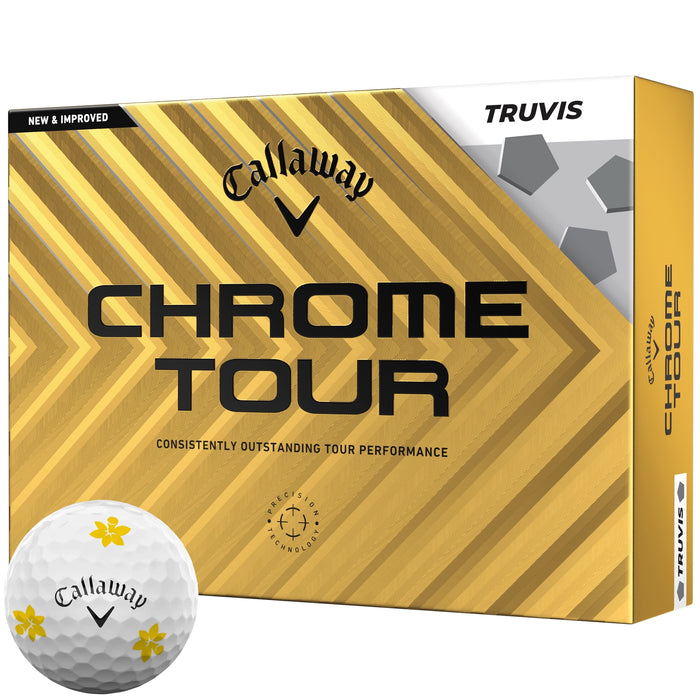 Callaway 2024 LE Chrome Tour TruVis Golf Balls