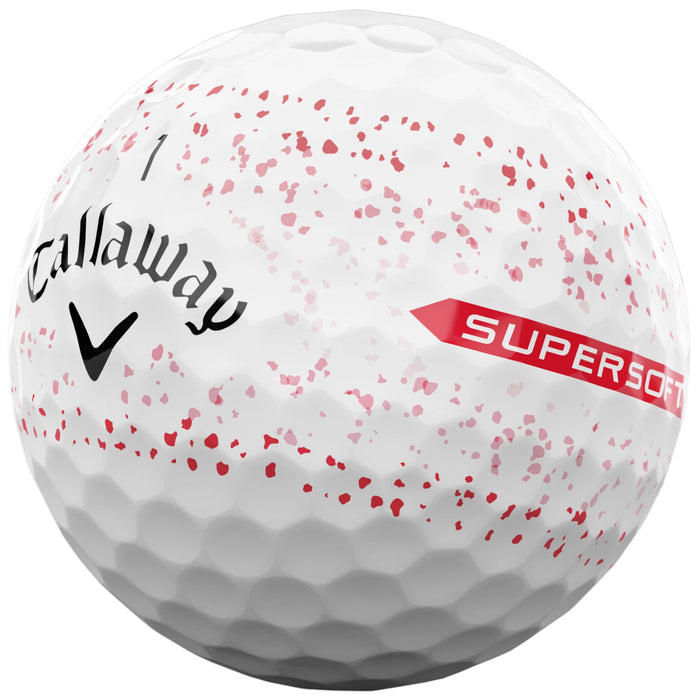 Callaway 2023 Supersoft Splatter Golf Balls