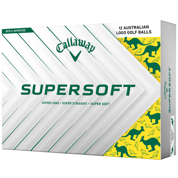 Callaway 2025 SuperSoft Aussie Golf Balls