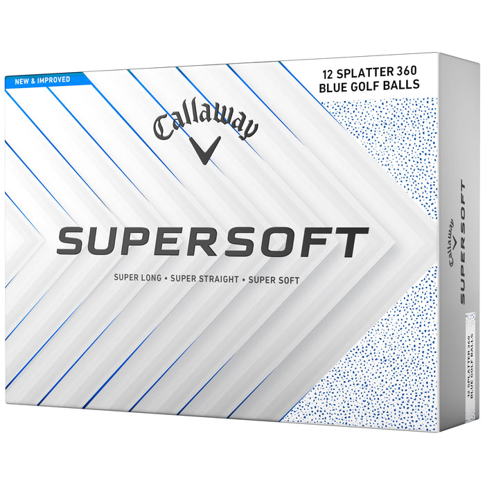 Callaway 2025 SuperSoft Splatter Golf Balls