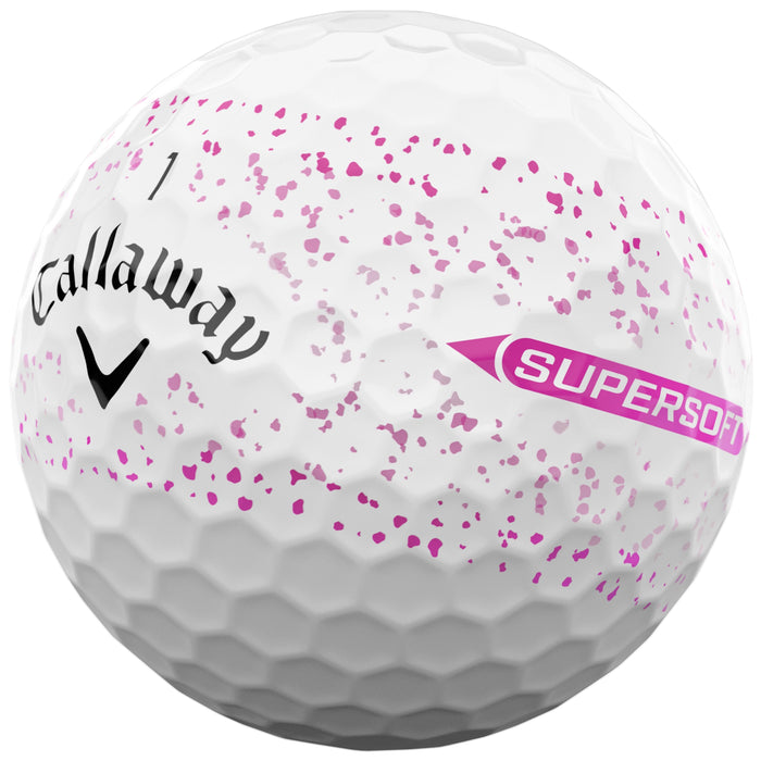 Callaway 2025 SuperSoft Splatter Golf Balls