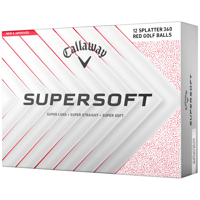 Callaway 2025 SuperSoft Splatter Golf Balls