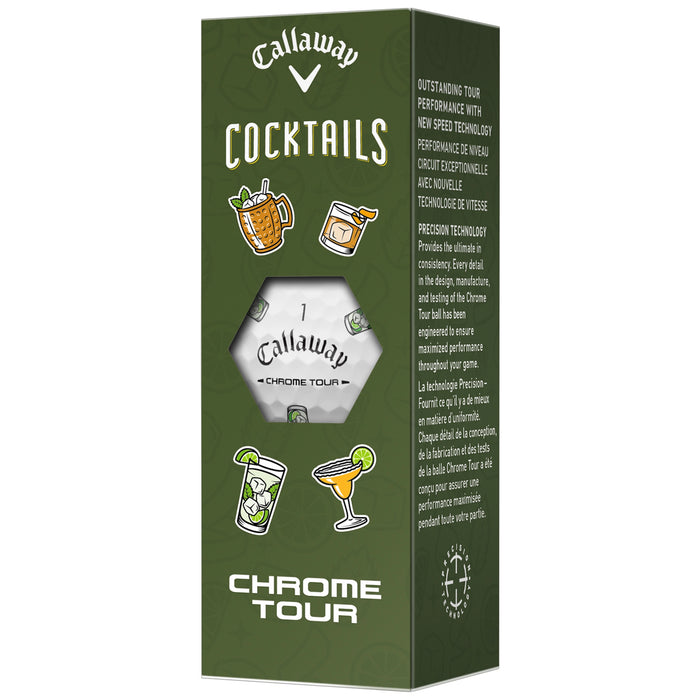 Callaway 2026 LE Chrome Tour Cocktails Golf Ball