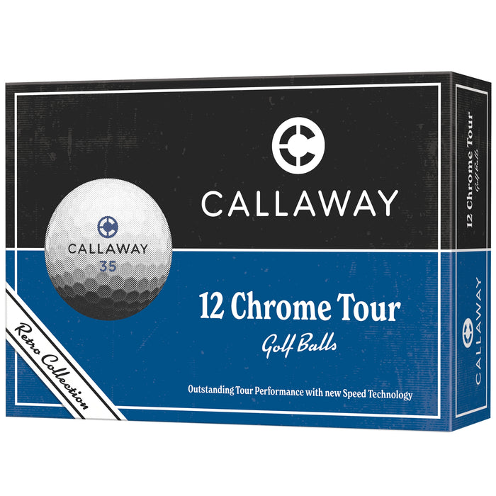 Callaway 2026 LE Chrome Tour Retro Golf Balls