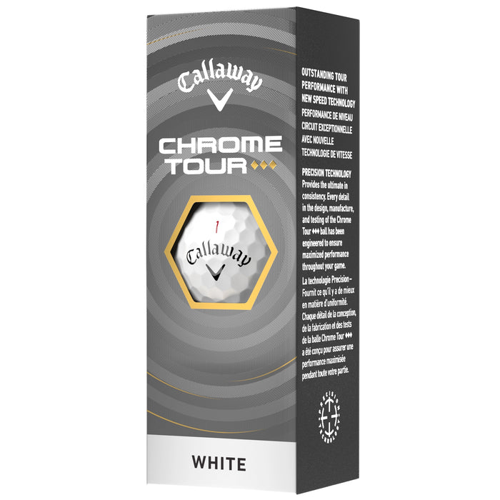 Callaway 2026 Chrome Tour Triple Diamond Golf Balls
