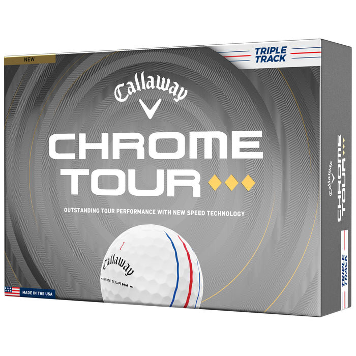 Callaway 2026 Chrome Tour Triple Diamond Triple Track Golf Balls