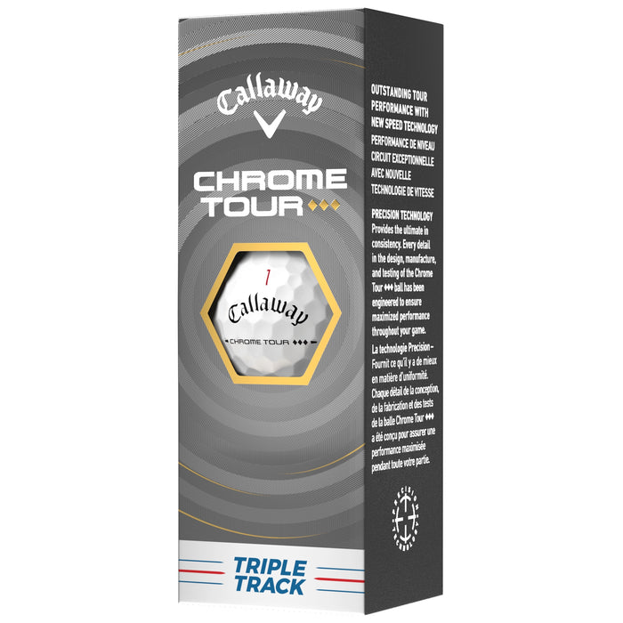 Callaway 2026 Chrome Tour Triple Diamond Triple Track Golf Balls