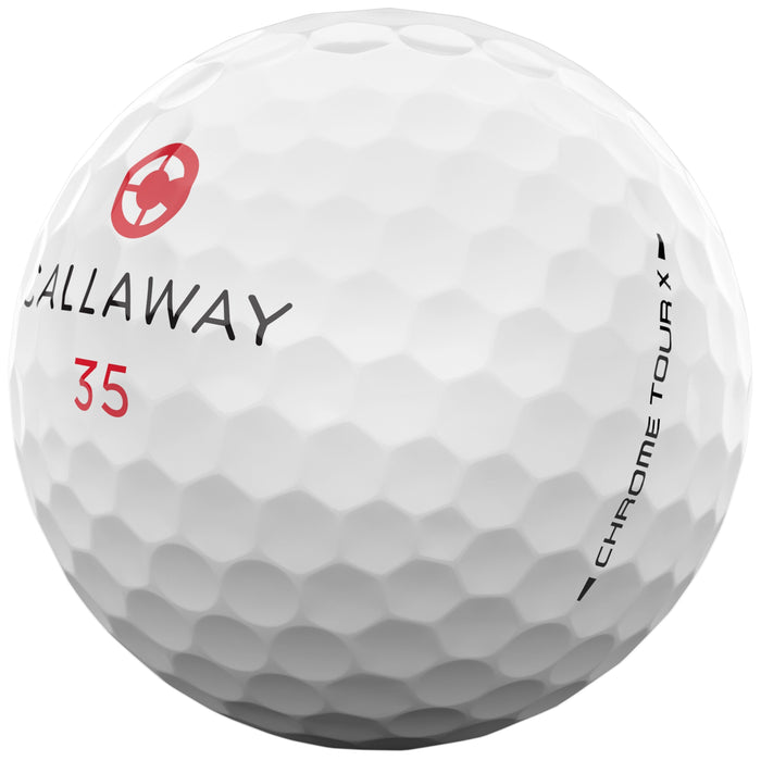 Callaway 2026 LE Chrome Tour X Retro Golf Balls