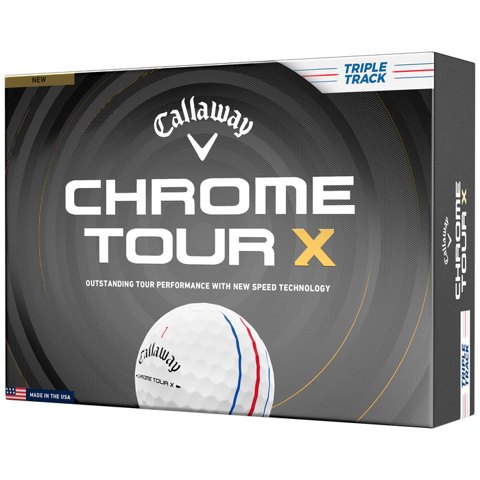 Callaway 2026 Chrome Tour X Triple Track Golf Balls