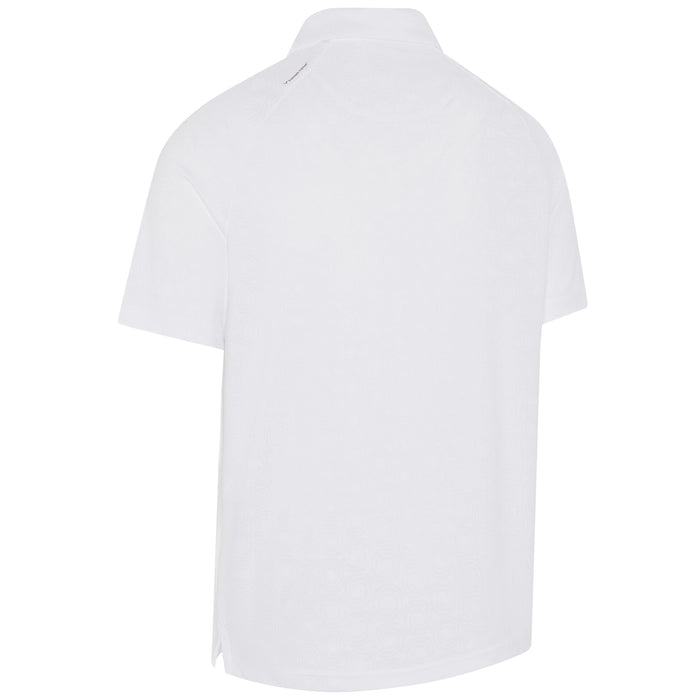 Callaway 2027 Odyssey Ventilated Jacquard Polo Shirt - Bright White