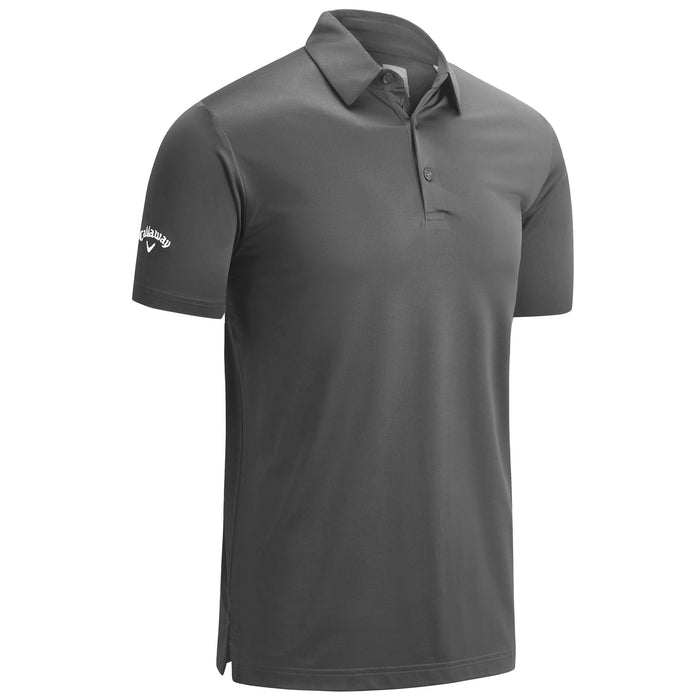 Callaway 2027 Swingtech Solid Polo Shirt - Asphalt